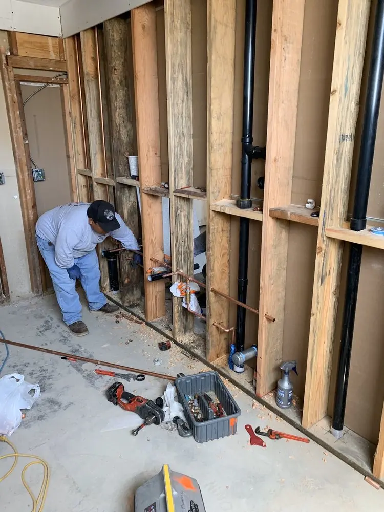 Commercial rough-in plumbing for Water Heater Replacement in Byzantine-Latino Quarter